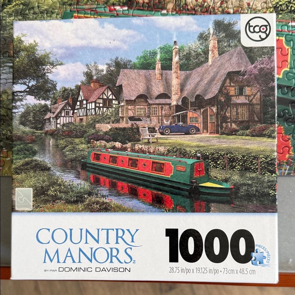 TC Country Manors Scenic Jigsaw Puzzle - 1000 Pieces